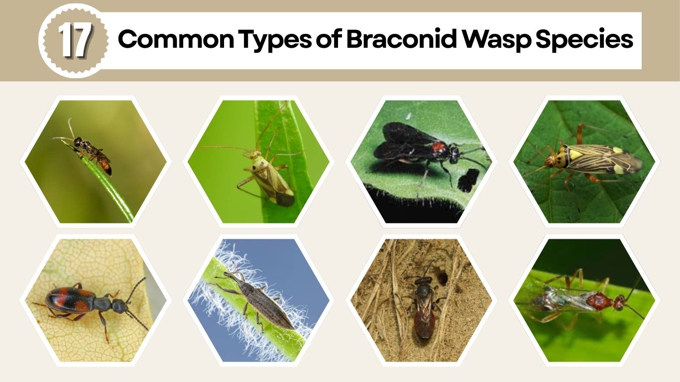 17 Common Types of Braconid Wasp Species: Identification with Pictures