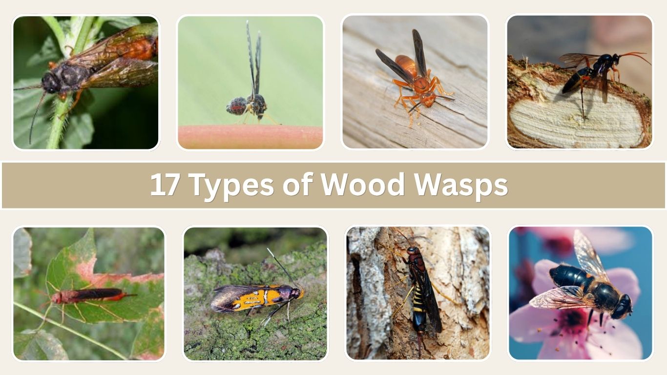 17 Types of Wood Wasps: Identification With Pictures & Facts
