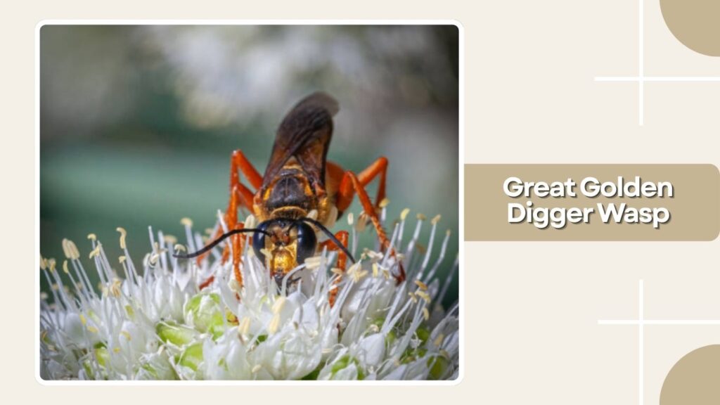 Great Golden Digger Wasp