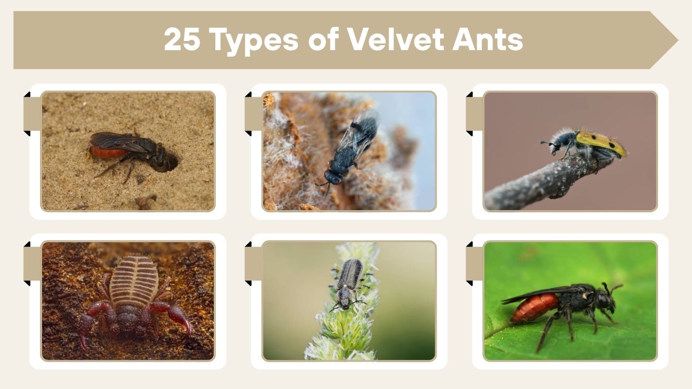 25 Types of Velvet Ants: Identification with Pictures