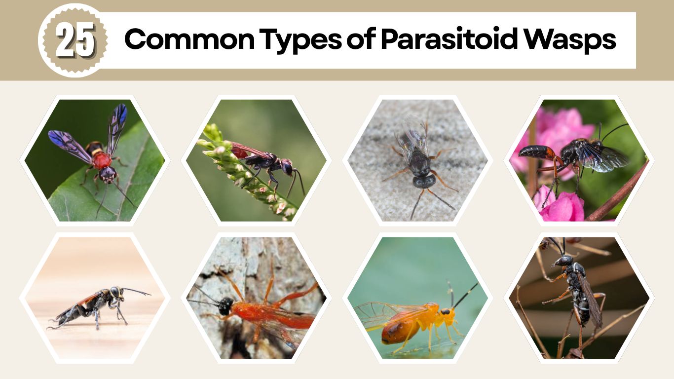 25 Common Types of Parasitoid Wasps: Identification and Pictures