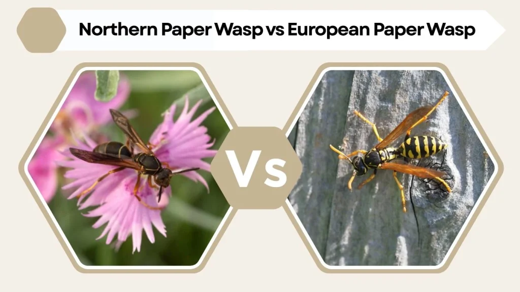 Northern Paper Wasp vs European Paper Wasp