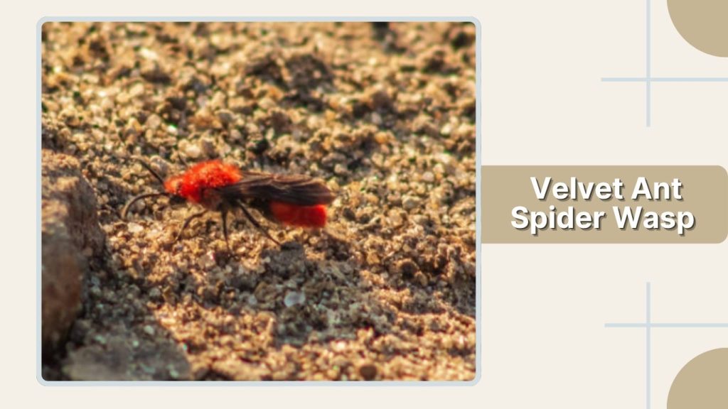 Velvet Ant Spider Wasp
