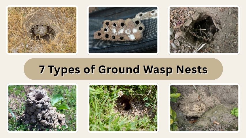 7 Types of Ground Wasp Nests You May Find in Your Yard