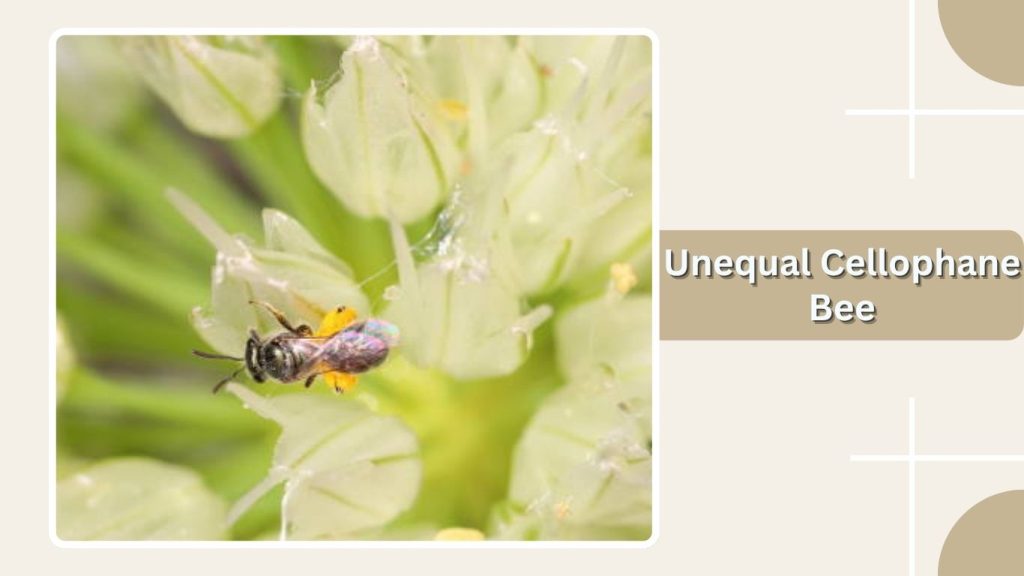 Unequal Cellophane Bee