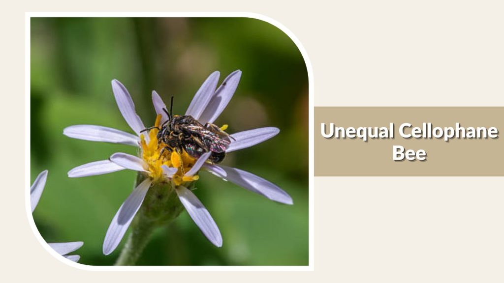 Unequal Cellophane Bee