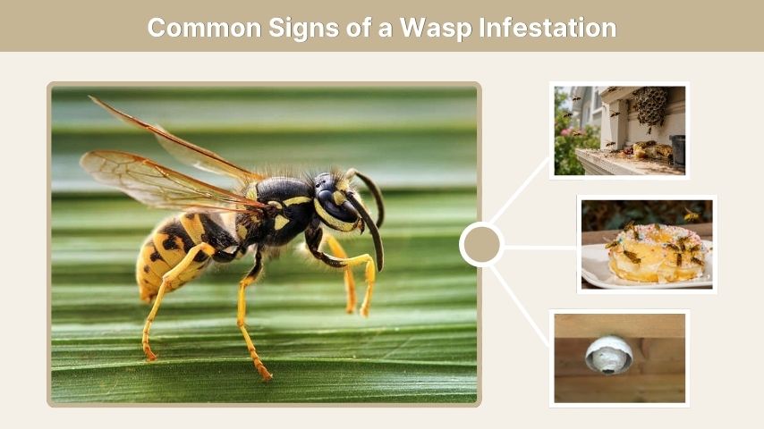 Common Signs of a Wasp Infestation