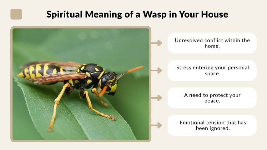 Spiritual Meaning of a Wasp in Your House