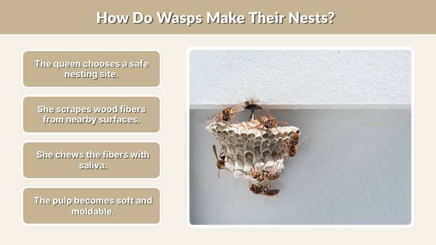 How Do Wasps Make Their Nests?