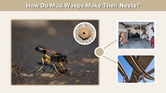 How Do Mud Wasps Make Their Nests?