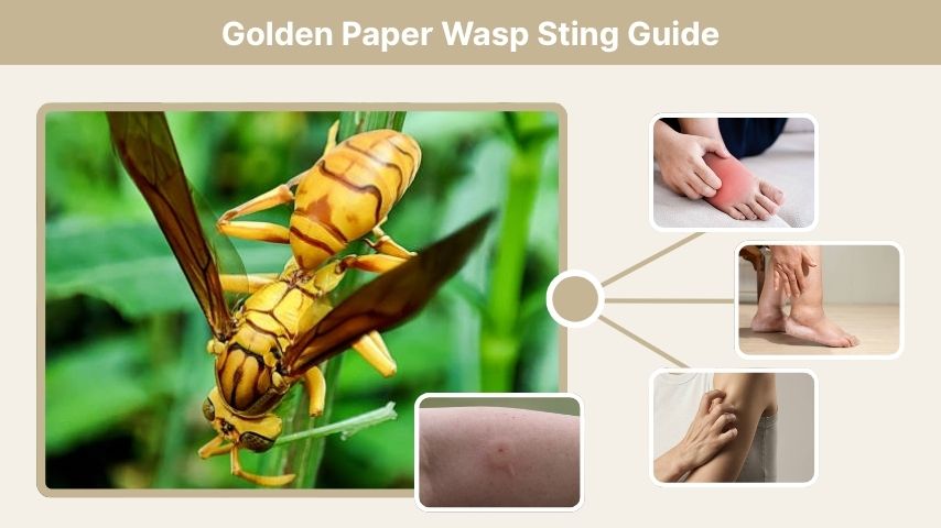Golden Paper Wasp Sting Guide