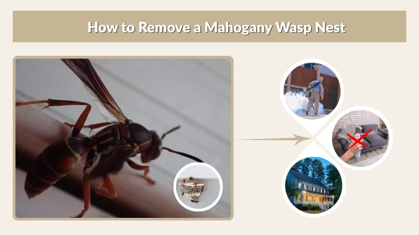 How to Remove a Mahogany Wasp Nest