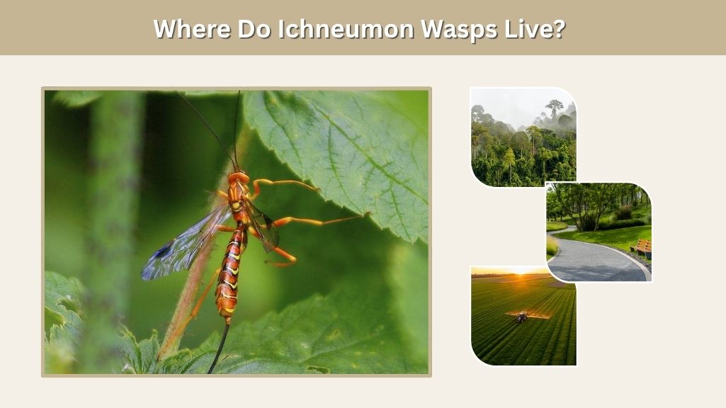 Where Do Ichneumon Wasps Live?