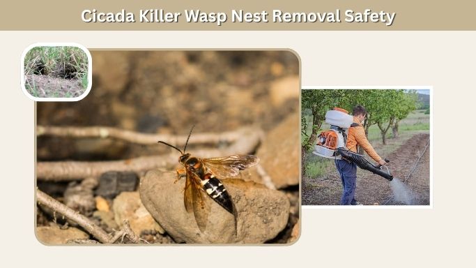 Cicada Killer Wasp Nest Removal Safety