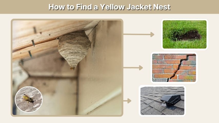 How to Find a Yellow Jacket Nest