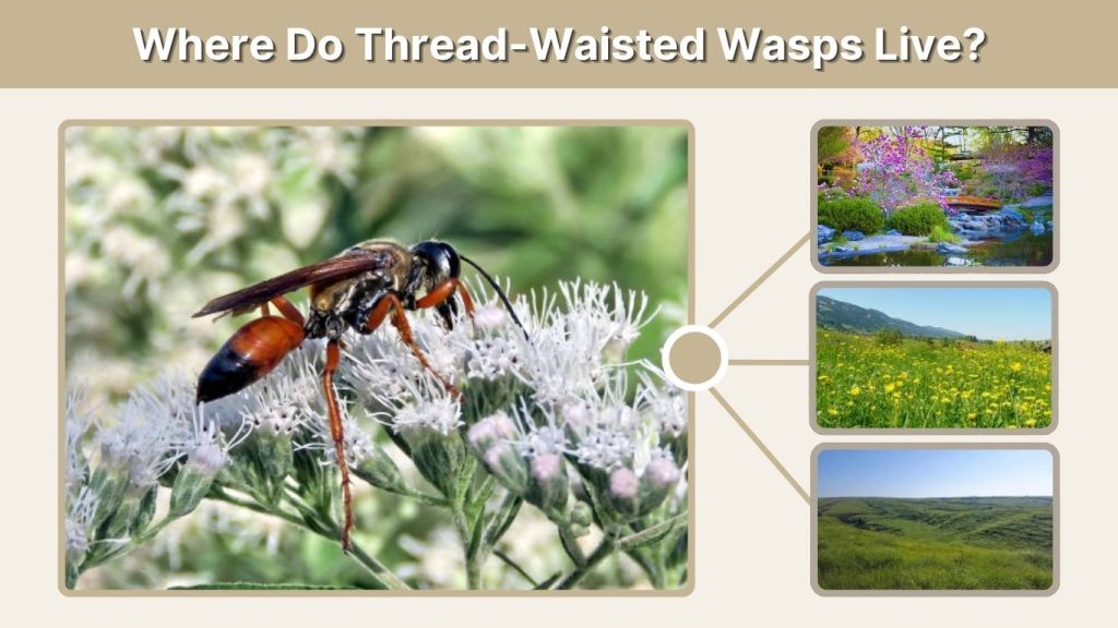 Where Do Thread-Waisted Wasps Live?