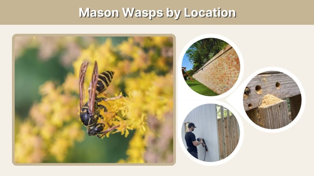 Mason Wasps by Location