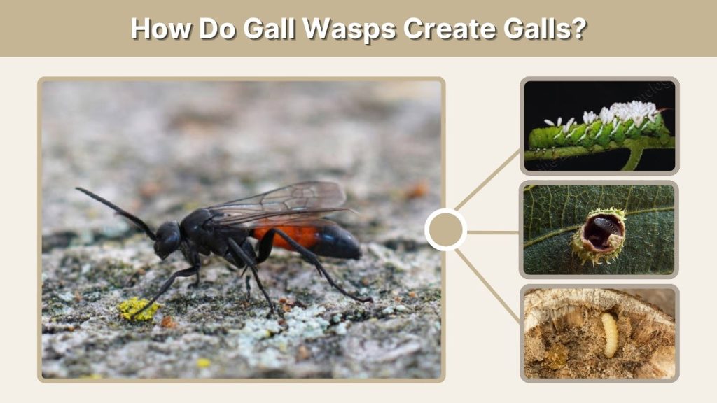 How Do Gall Wasps Create Galls?