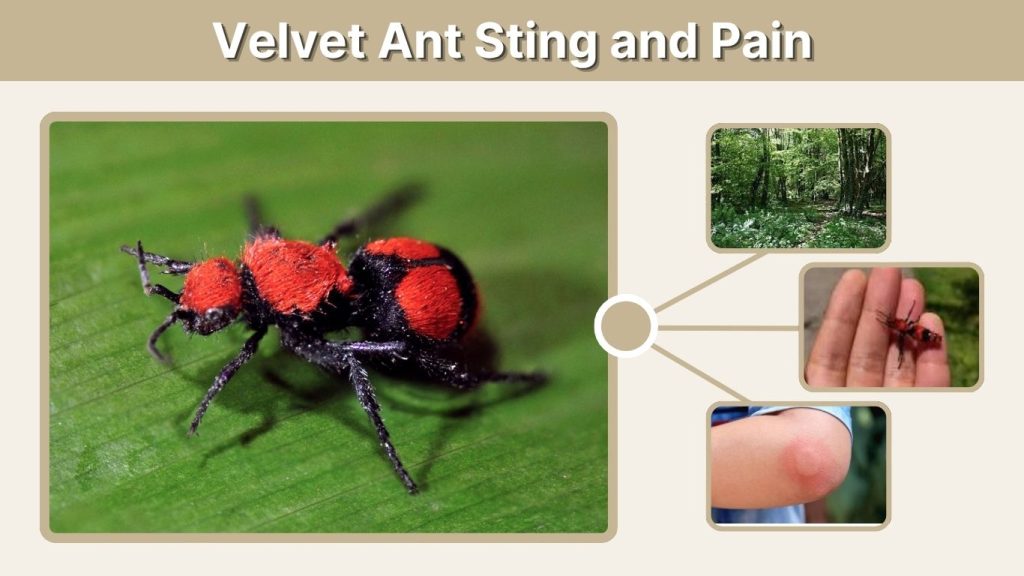Velvet Ant Sting and Pain