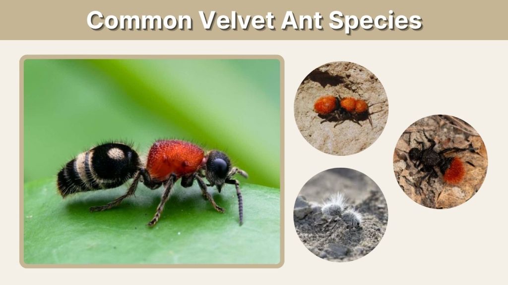 Common Velvet Ant Species