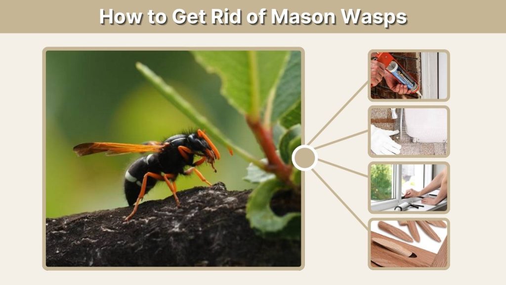 How to Get Rid of Mason Wasps