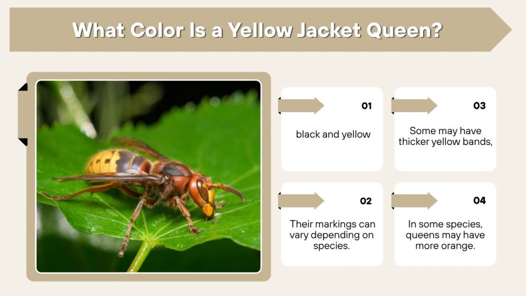 What Color Is a Yellow Jacket Queen?