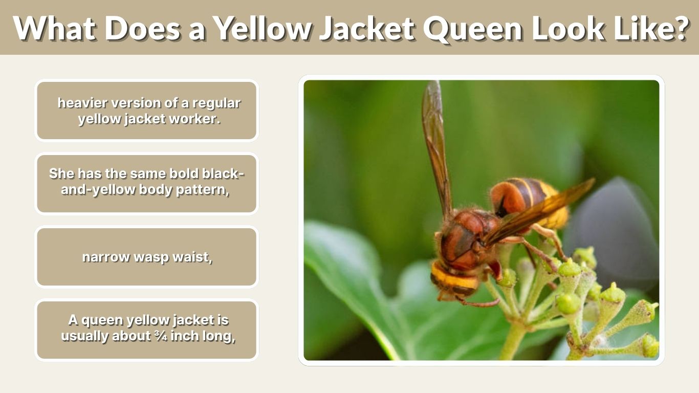 What Does a Yellow Jacket Queen Look Like?