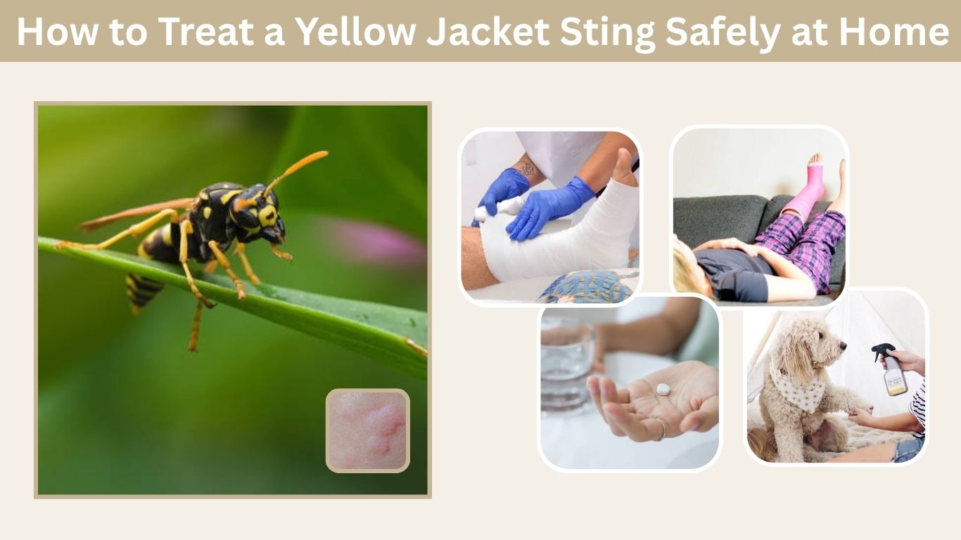 How to Treat a Yellow Jacket Sting Safely at Home