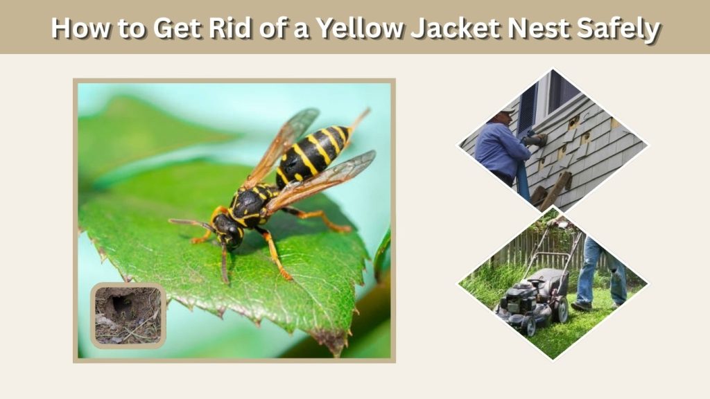 How to Get Rid of a Yellow Jacket Nest Safely