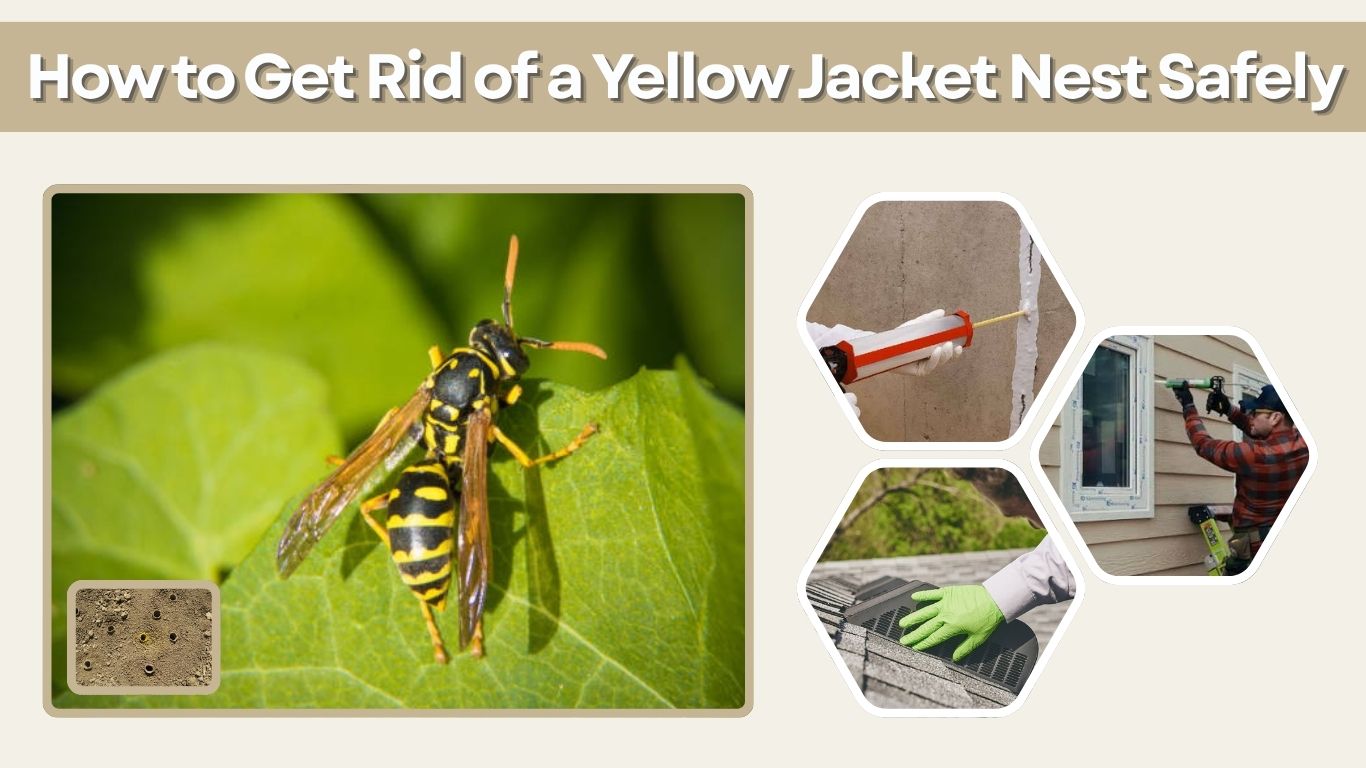 How to Get Rid of a Yellow Jacket Nest Safely