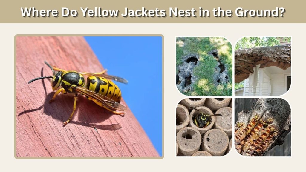 Where Do Yellow Jackets Nest in the Ground?