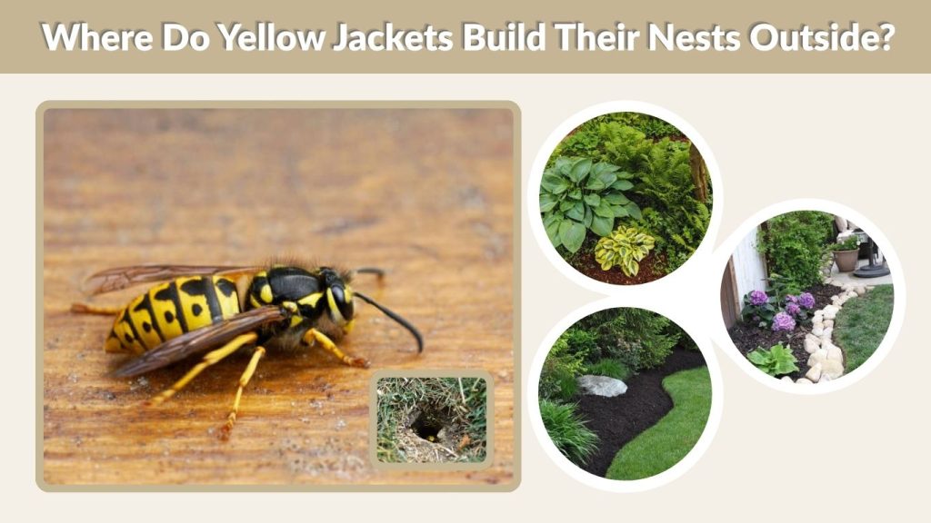 Where Do Yellow Jackets Build Their Nests Outside?