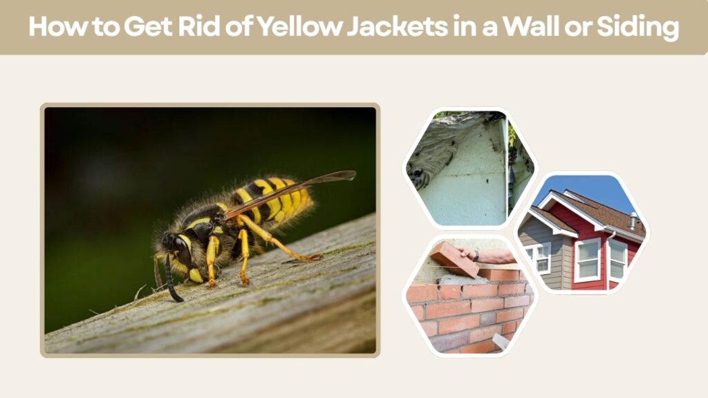 How to Get Rid of Yellow Jackets in a Wall or Siding