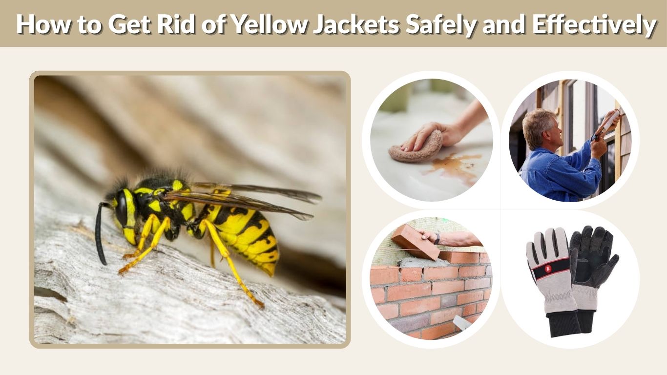 How to Get Rid of Yellow Jackets Safely and Effectively