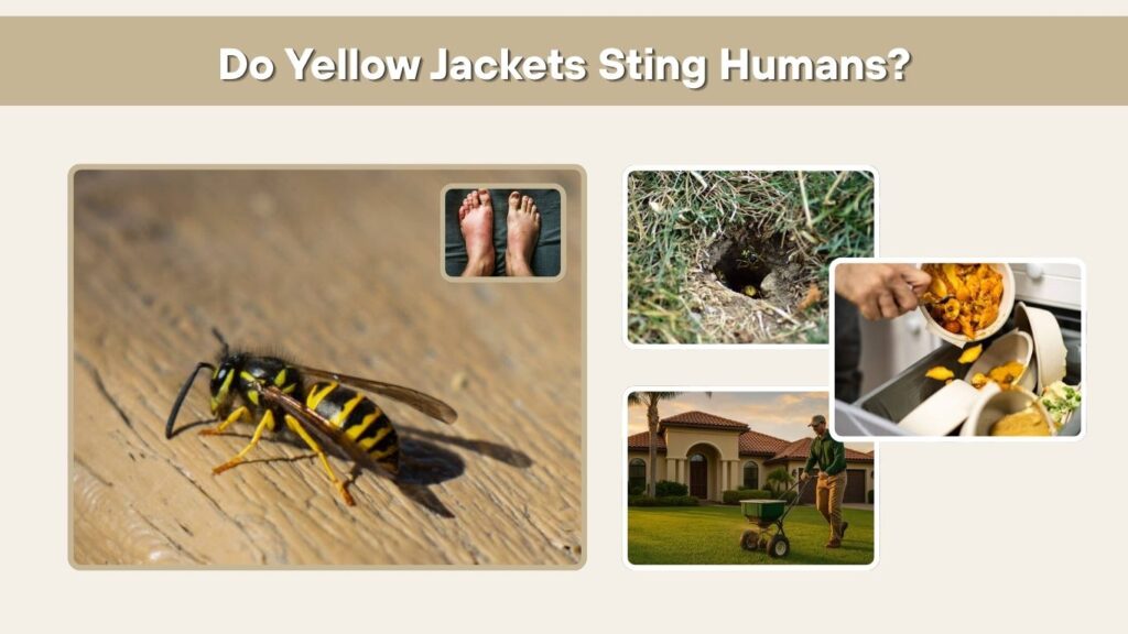 Do Yellow Jackets Sting Humans?