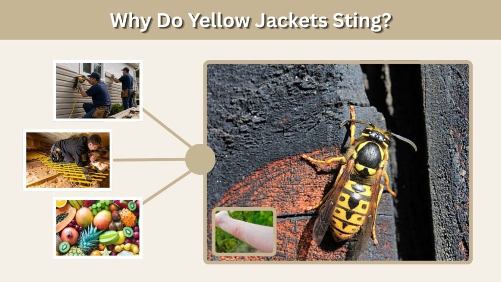 Why Do Yellow Jackets Sting?