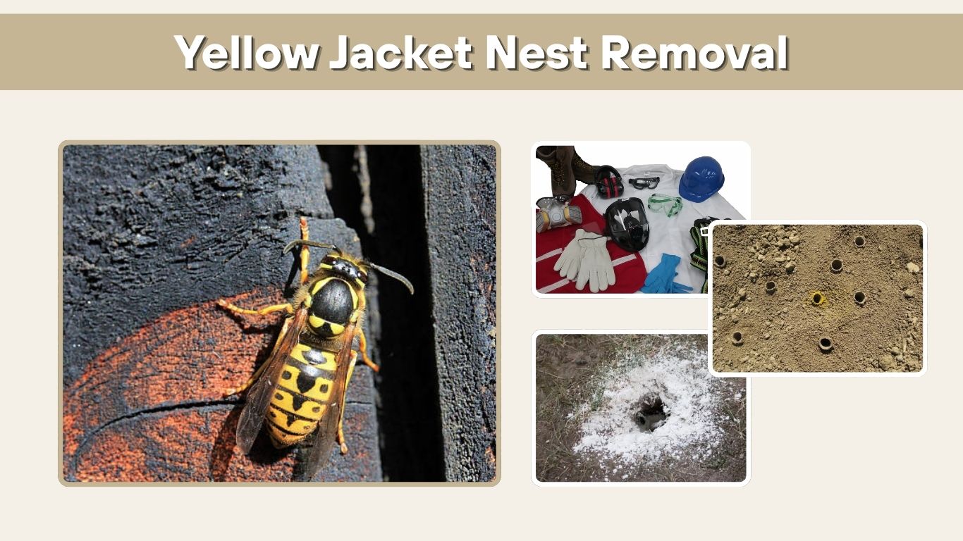 Yellow Jacket Nest Removal: Safe Methods, Cost and Tips