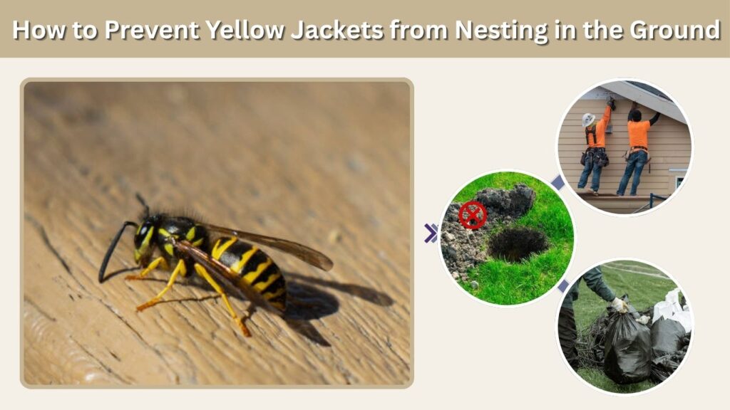 How to Prevent Yellow Jackets from Nesting in the Ground