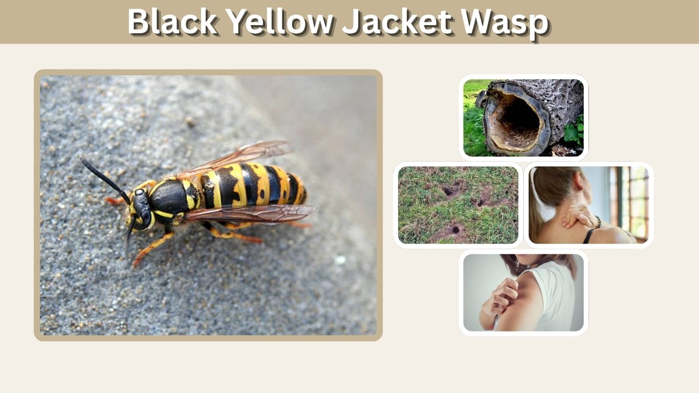 Black Yellow Jacket Wasp: Identification, Nest and Sting