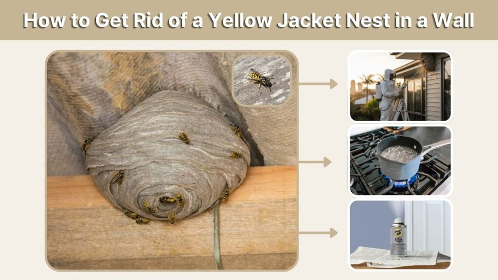 How to Get Rid of a Yellow Jacket Nest in a Wall