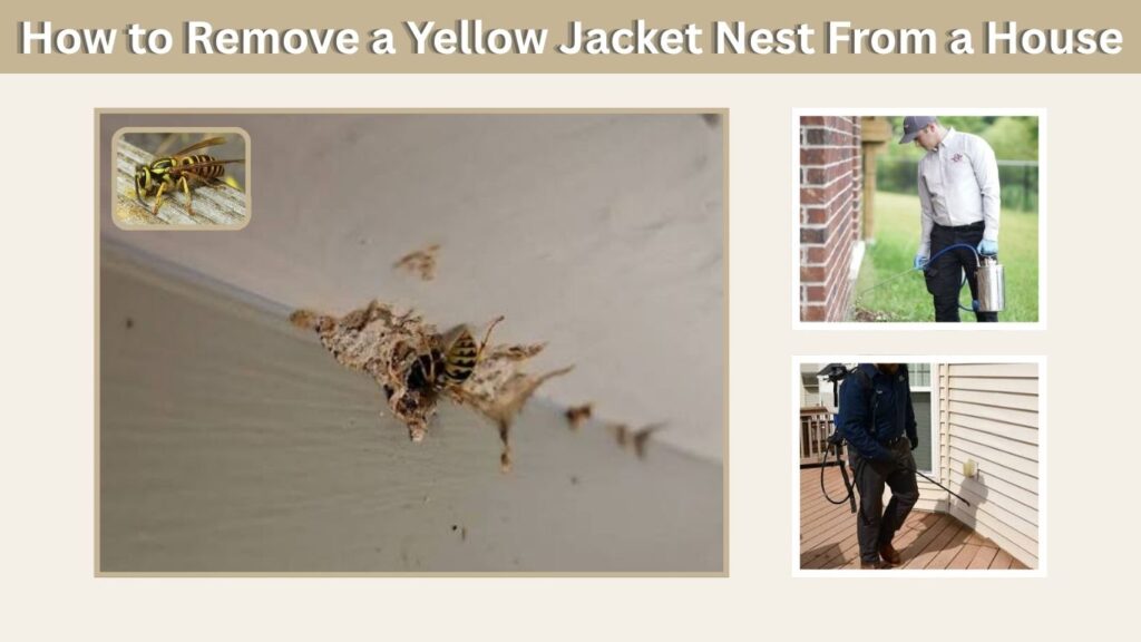 How to Remove a Yellow Jacket Nest From a House