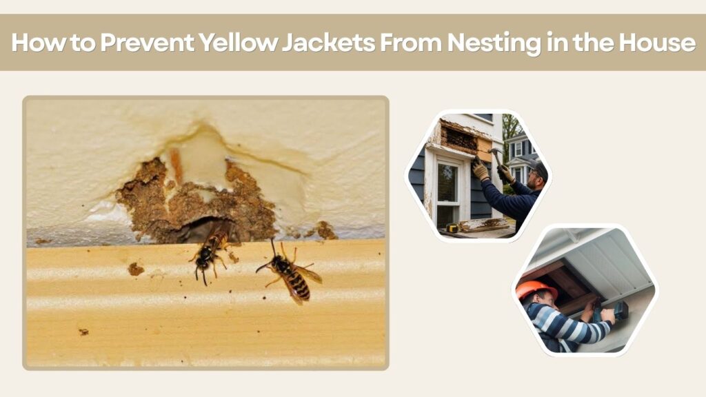 How to Prevent Yellow Jackets From Nesting in the House