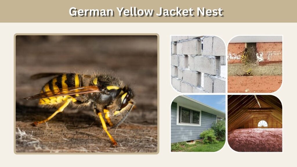 German Yellow Jacket Nest