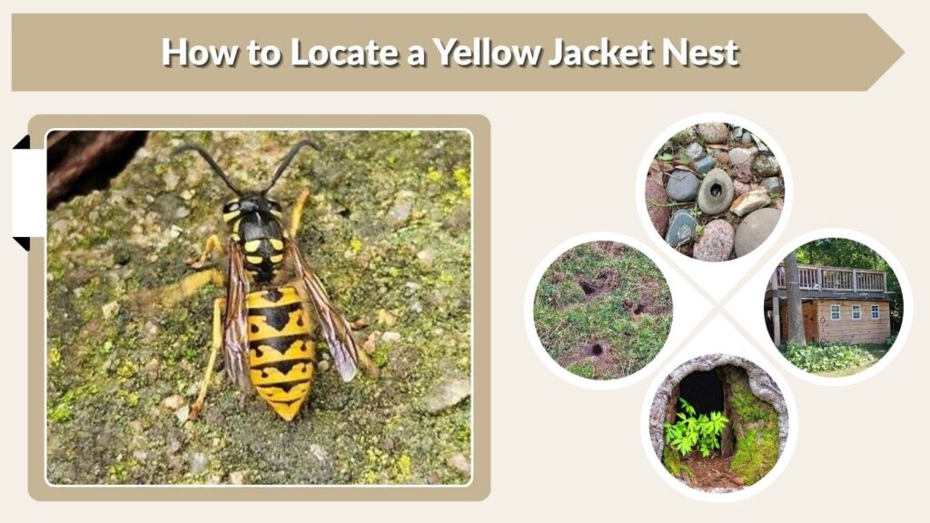 How to Locate a Yellow Jacket Nest