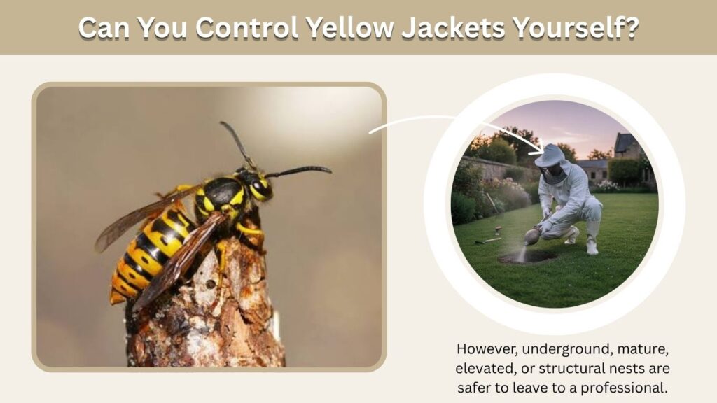 Can You Control Yellow Jackets Yourself?