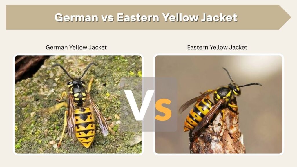 German vs Eastern Yellow Jacket