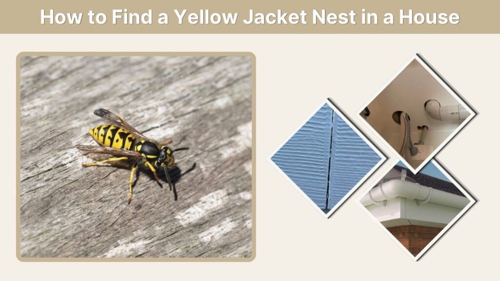 How to Find a Yellow Jacket Nest in a House