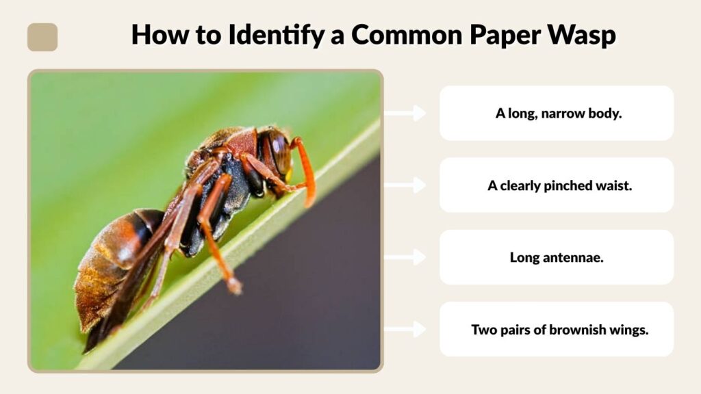How to Identify a Common Paper Wasp