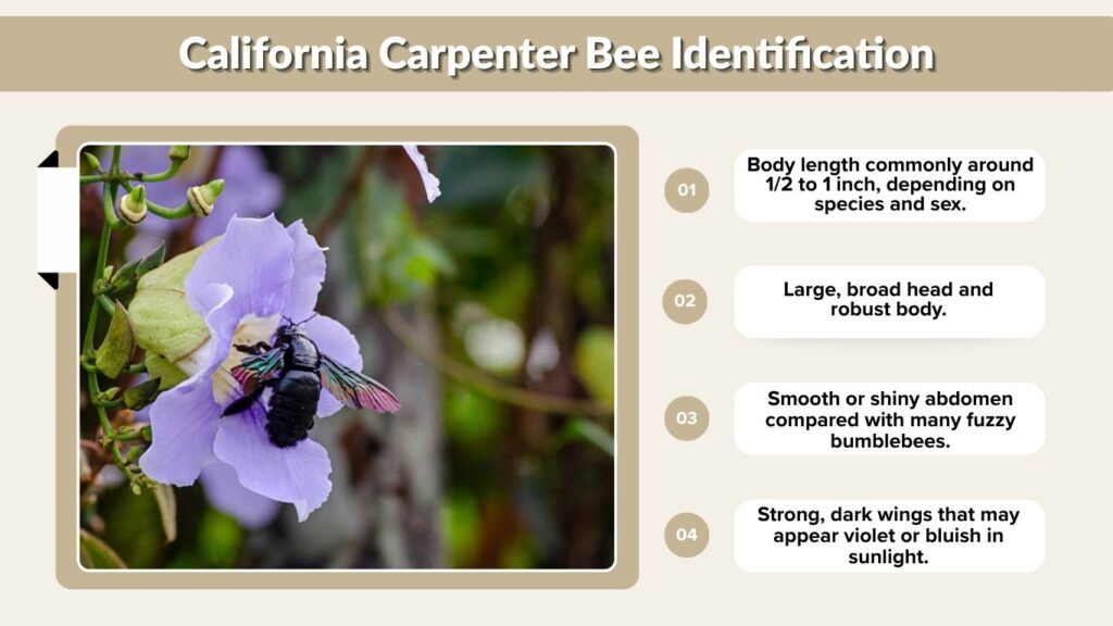 California Carpenter Bee Identification