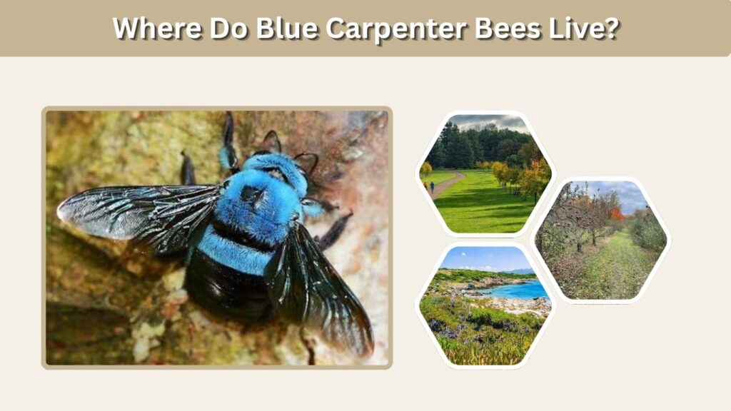 Where Do Blue Carpenter Bees Live?